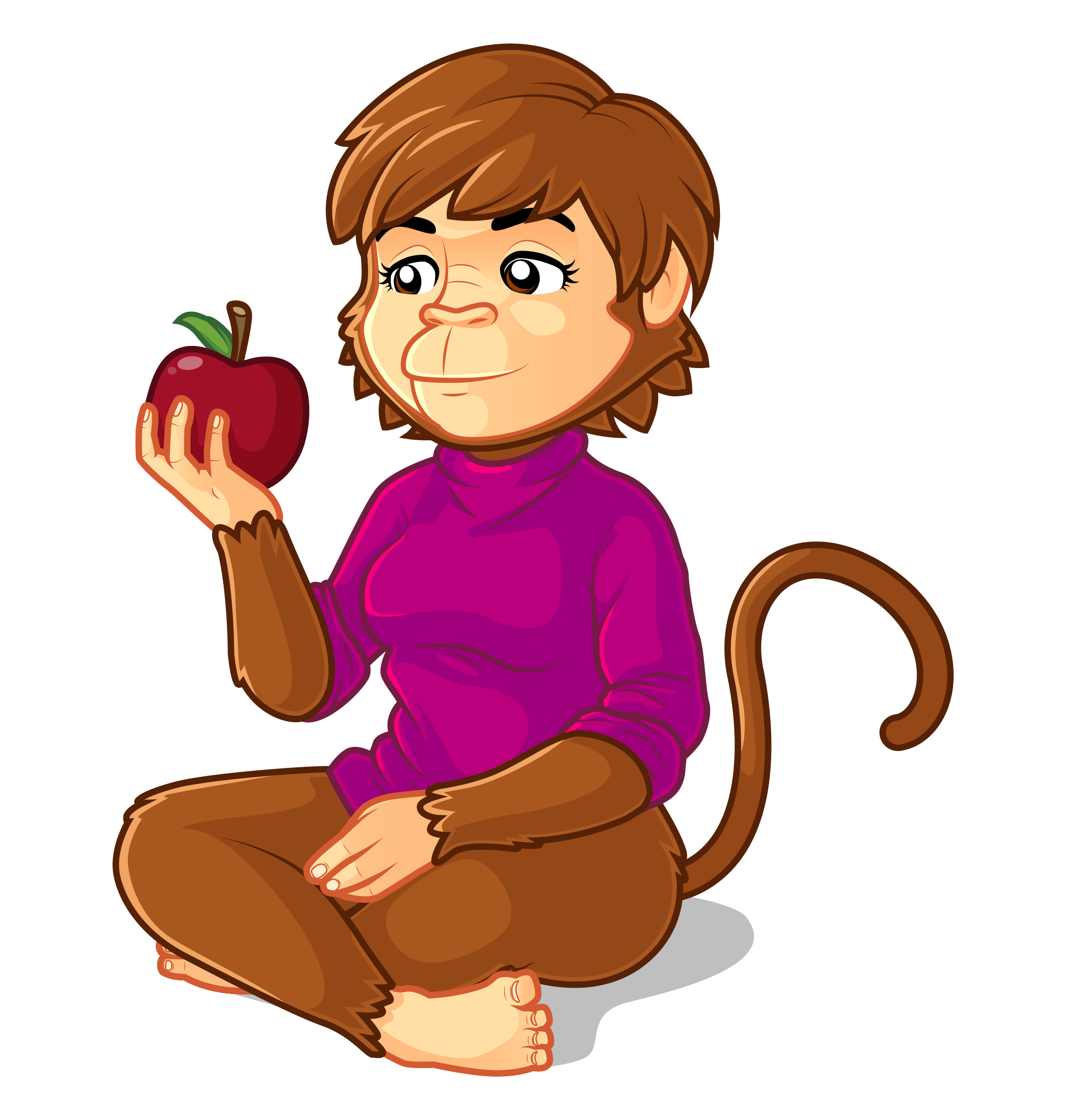 Monkey mascot