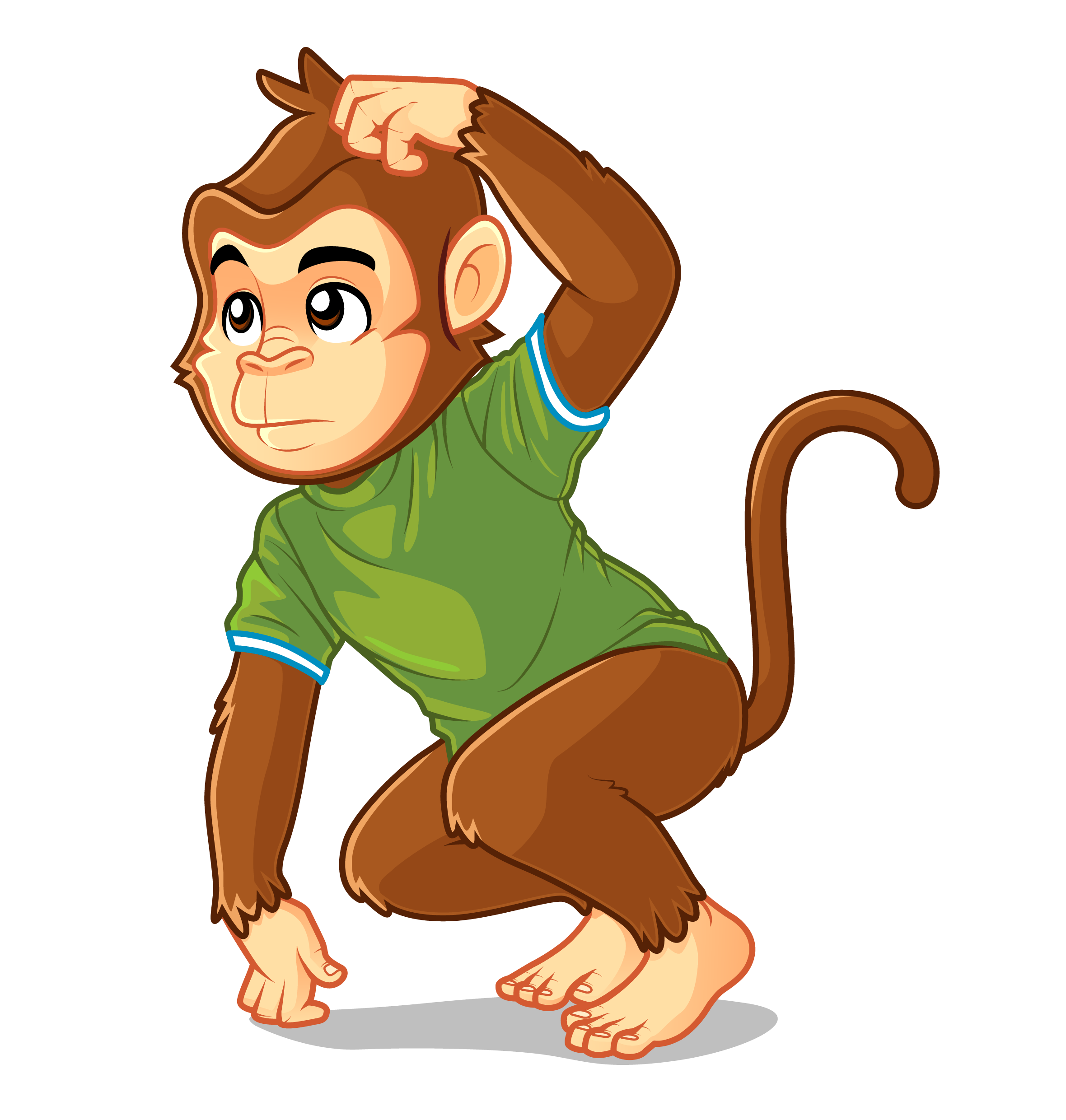 Monkey mascot