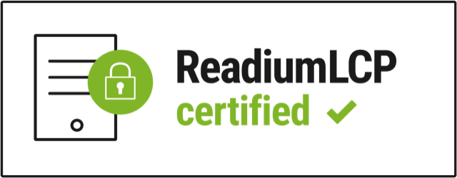 Сертифицировано для чтения Readium LCP